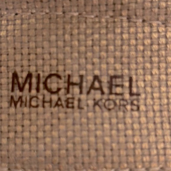 Michael Michael Kors Gold Metallic Maxwell Wedge Sandals 9 - Picture 8 of 10